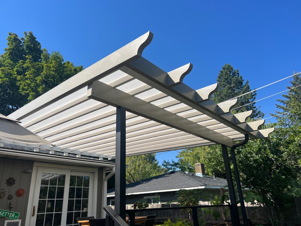 Brown Shade Structure
